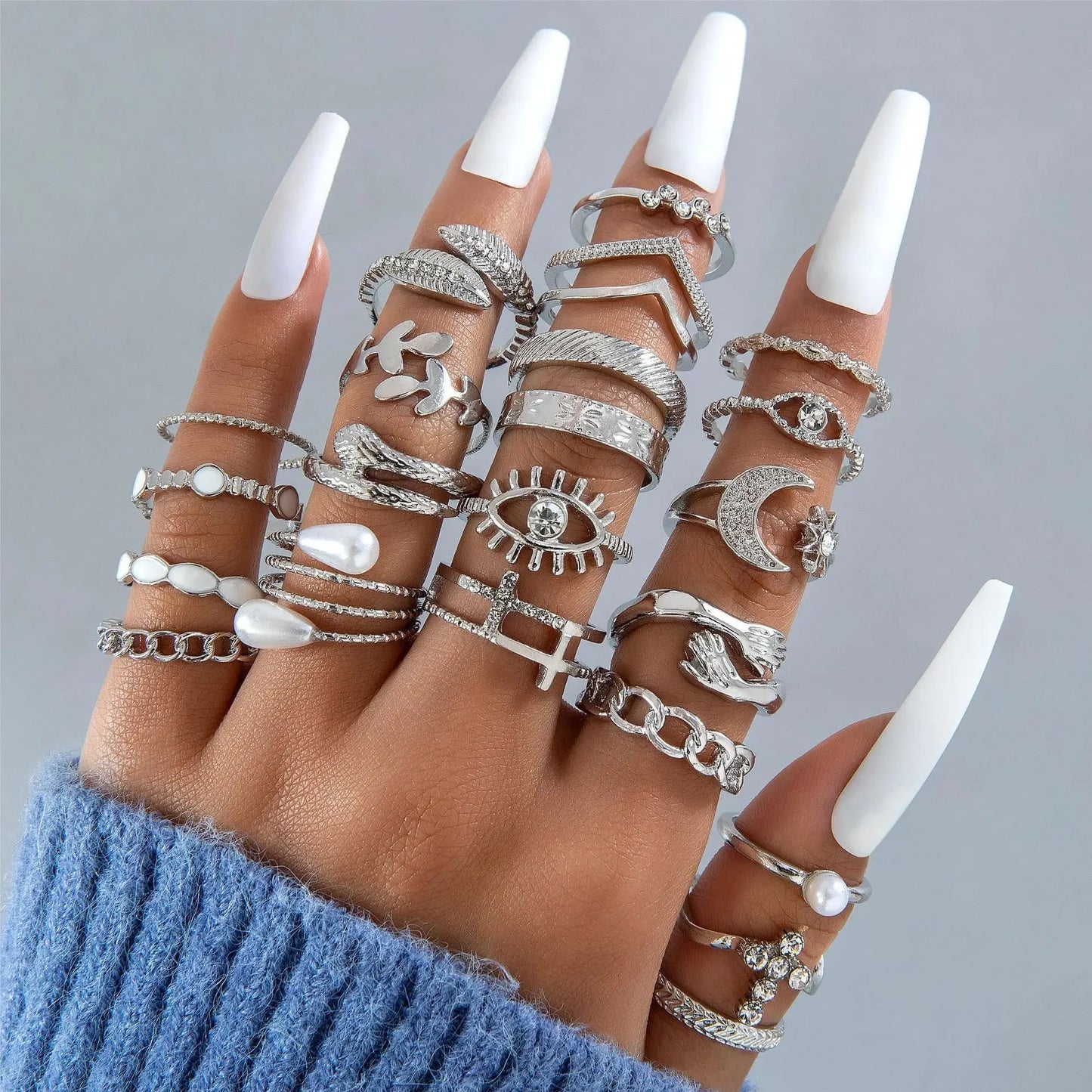 Silver Third Eye Set